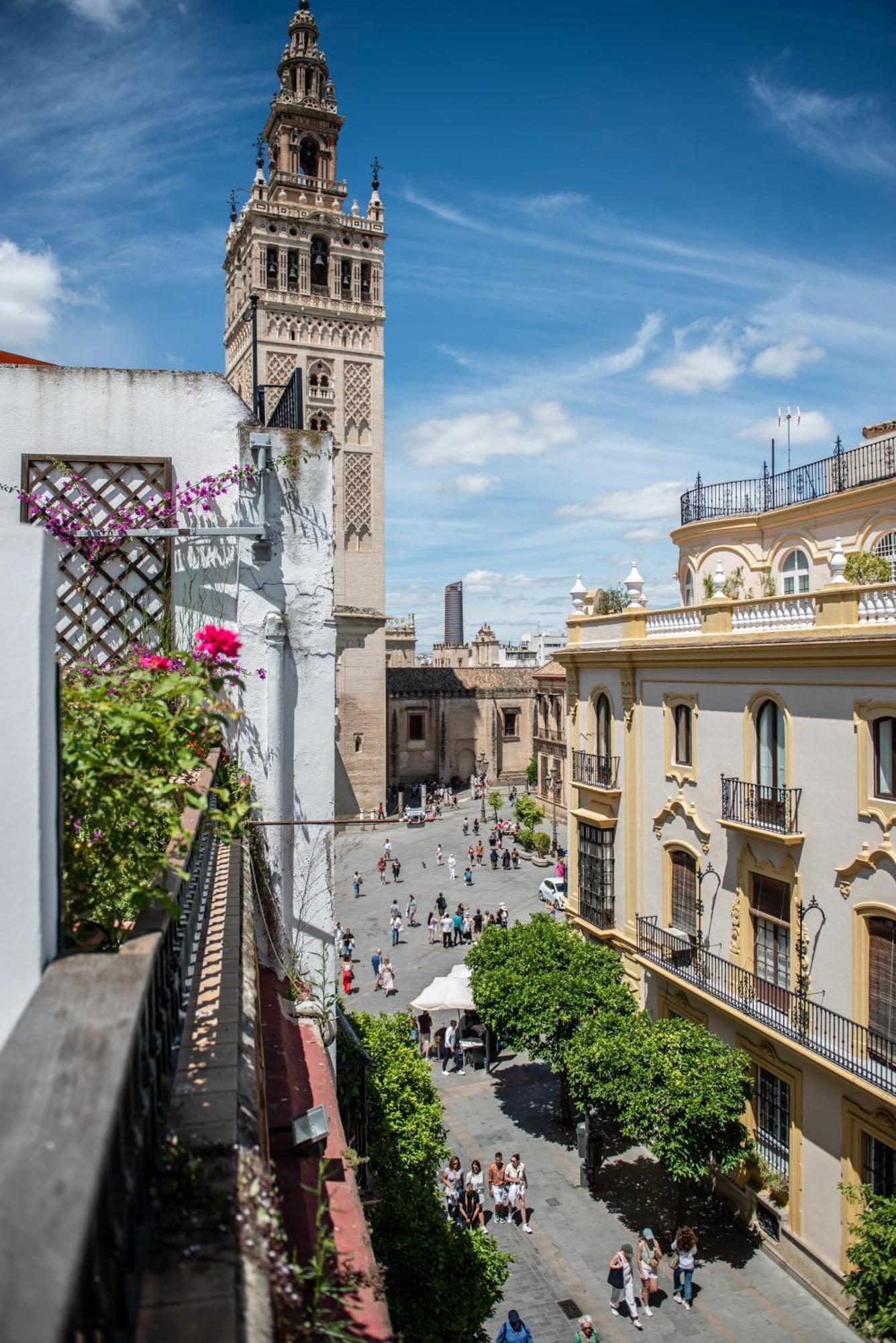 Duplex Luxury Giralda With Terrace Apartment Sevilla Exterior foto